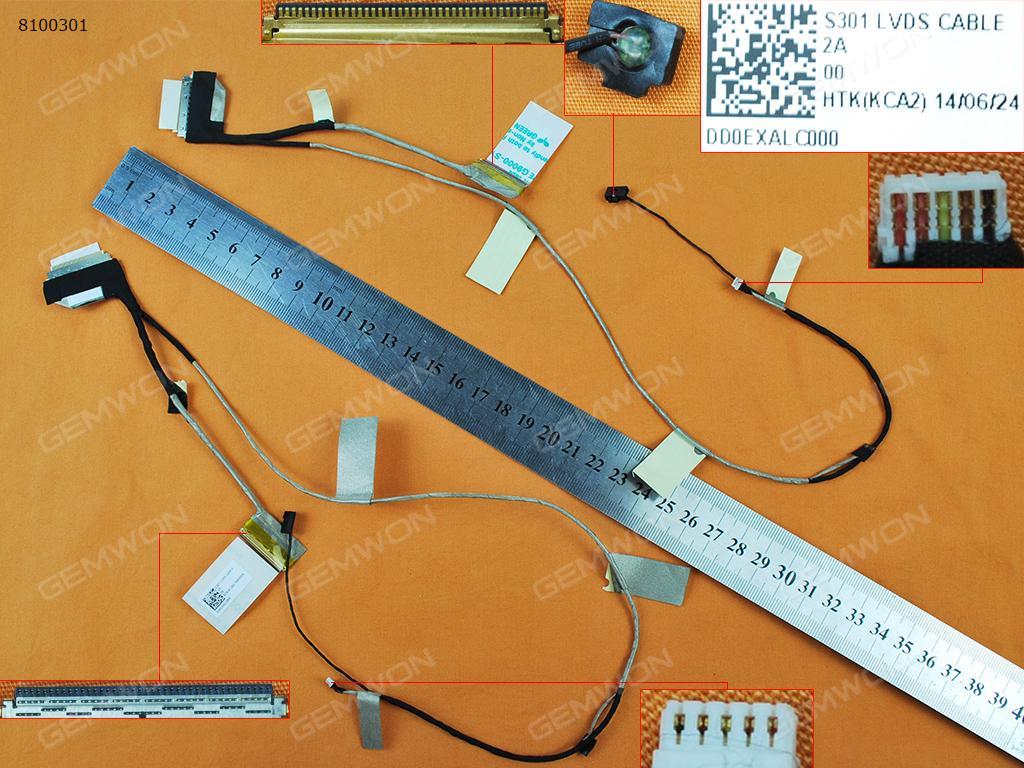 Picture of New LCD Display Screen Cable Replacement  For ASUS S301 Q301L Q391LA/P S301L S301LA S301LP，ORG
