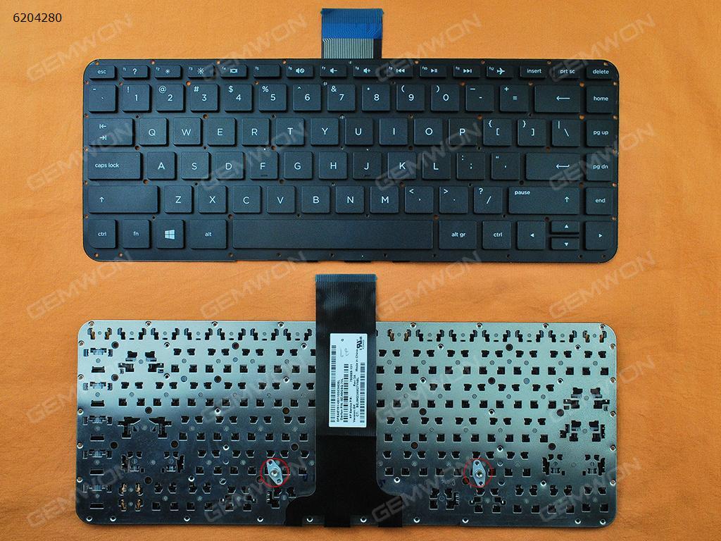 Picture of New Replacement Laptop Keyboard For HP Pavilion x360 13-A BLACK(Without FRAME ,WIN8) US Layout