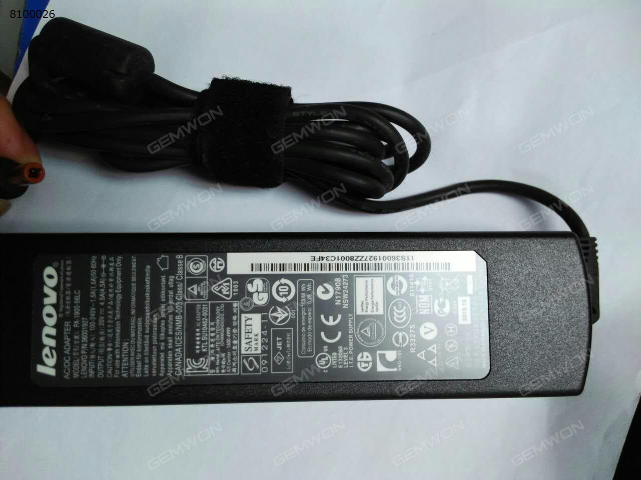 Picture of Lenovo 20V 4.5A 5.5*2.5MM 90W (Quality：A+) 