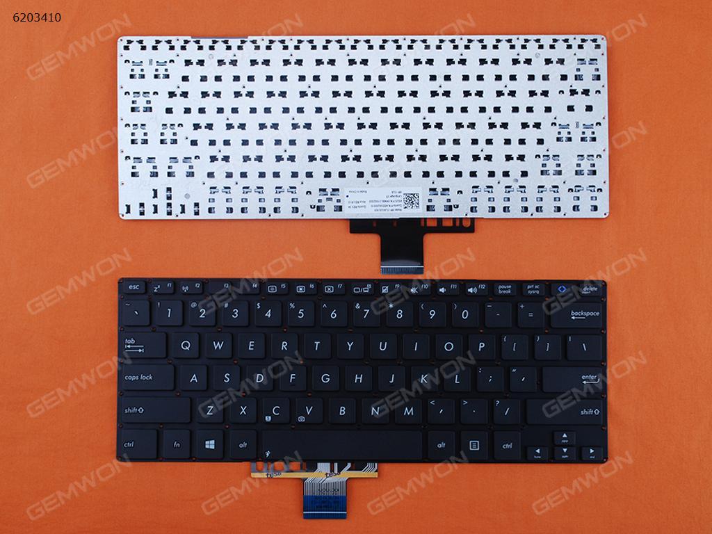 Picture of New Replacement Laptop Keyboard For ASUS Q301 Q301L Q301LA Q301LP BLACK (Without FRAME) WIN8 US Layout