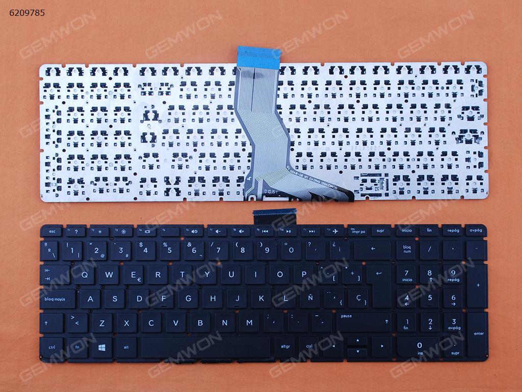 Picture of New Replacement Laptop Keyboard For HP Pavilion 15-AB BLACK (Without FRAME,Without Foil,Win8) SP Layout