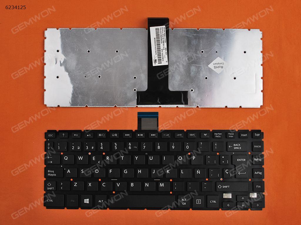 Picture of New Replacement Laptop Keyboard For Toshiba L40-B BLACK (Without FRAME,Win8) SP Layout