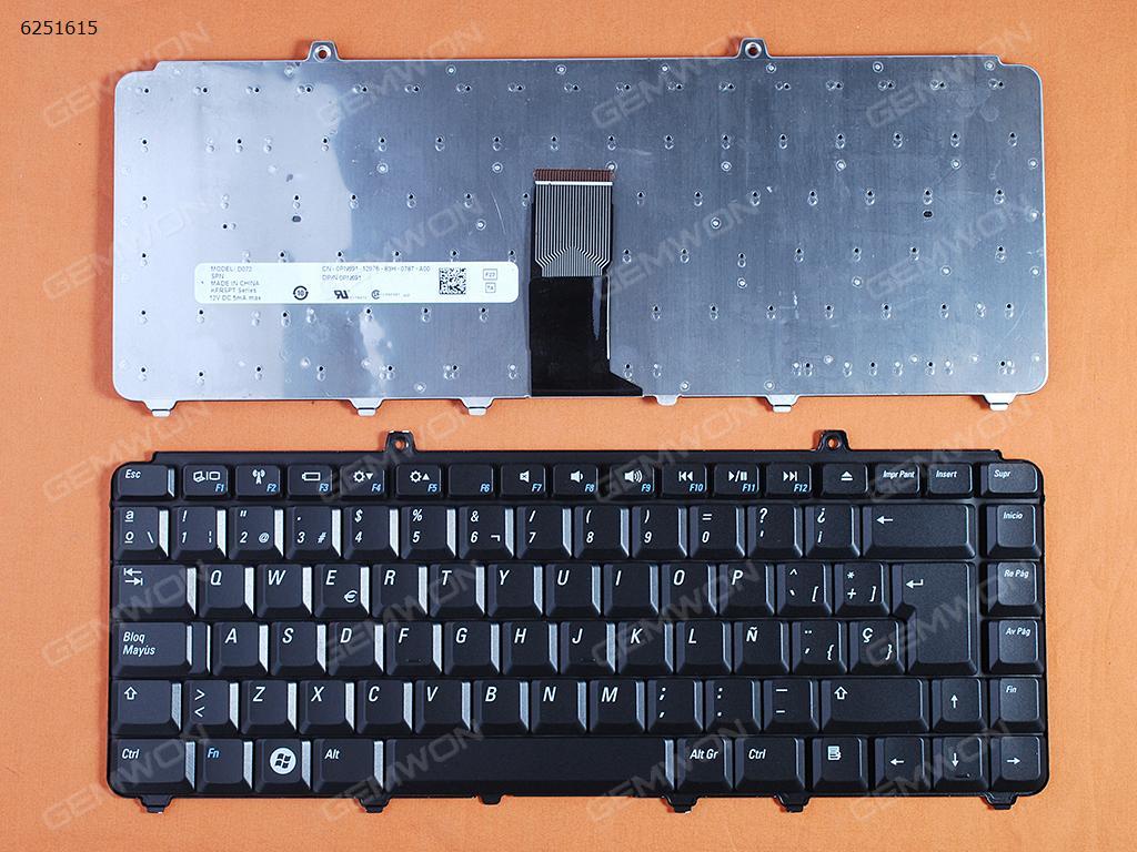 Picture of New Replacement Laptop Keyboard For DELL Inspiron 1540 1545 BLACK SP Layout