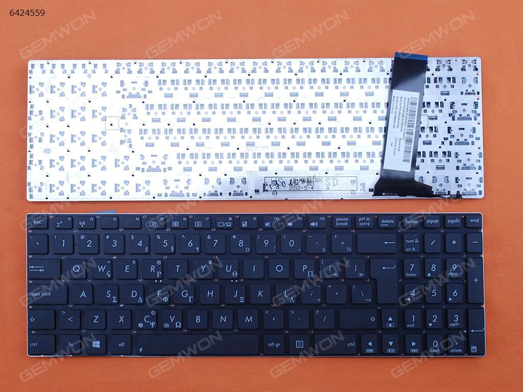 Picture of New Replacement Laptop Keyboard For ASUS N56 N56V U500VZ N76 N76VM N76VJ  BLACK(With foil,Without FRAME) WIN8 Other Language Layout