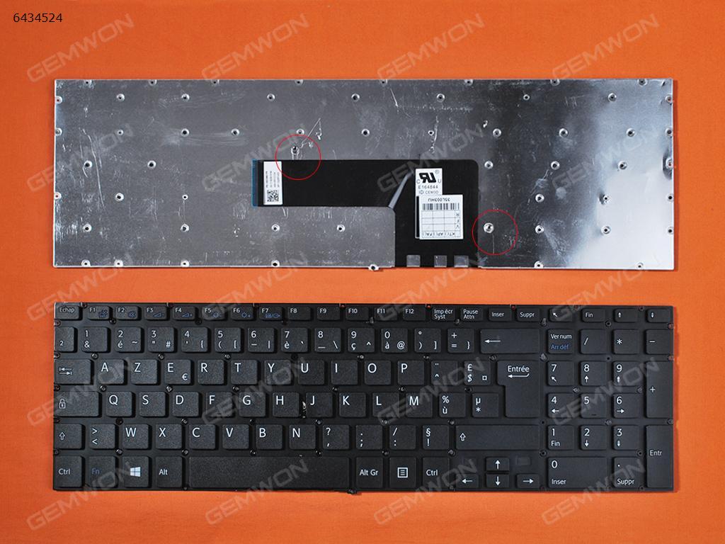 Picture of New Replacement Laptop Keyboard For SONY VAIO FIT 15E BLACK(Without FRAME,without foil,For Win8) FR Layout