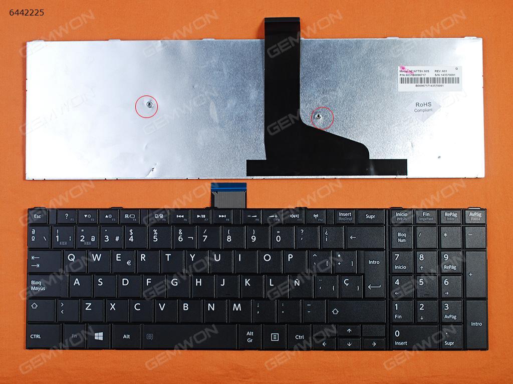 Picture of New Replacement Laptop Keyboard For TOSHIBA Satellite C70 BLACK(For Win8) SP Layout