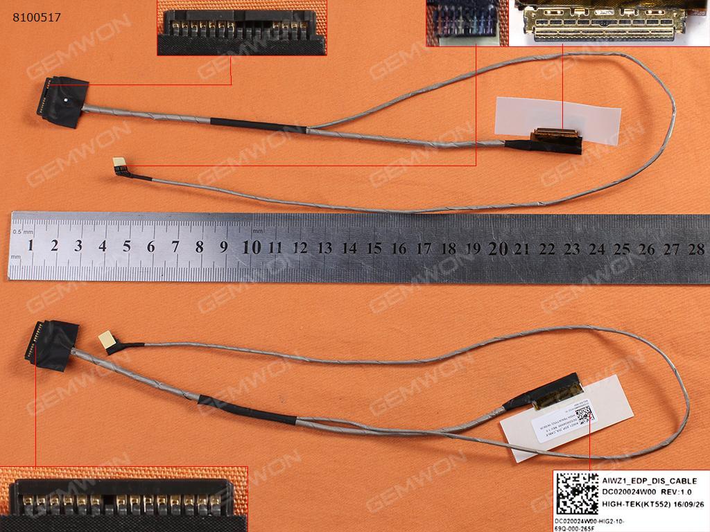 Picture of New LCD Display Screen Cable Replacement  For Lenovo V4000 Z51-70 30Pin Independent Graphics,ORG