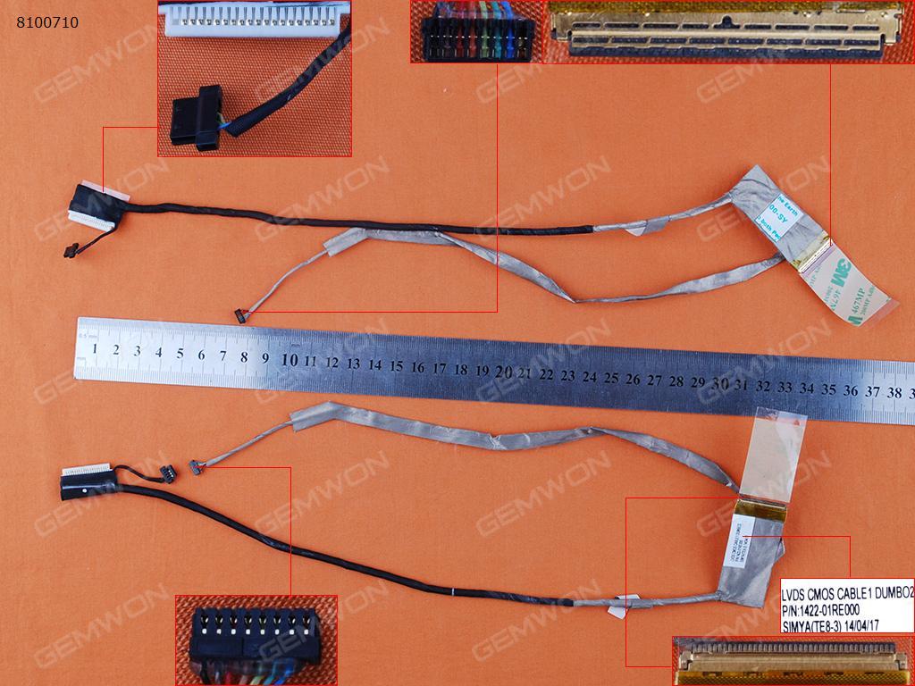 Picture of New LCD Display Screen Cable Replacement  For Lenovo IdeaPad Z710 Z710A G710,ORG
