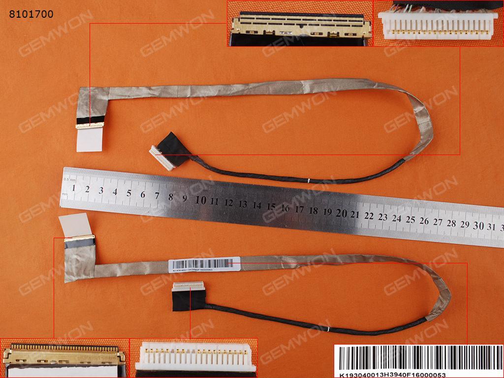 Picture of New LCD Display Screen Cable Replacement  For MSI CR700 CX700 CX705MX MS-17311