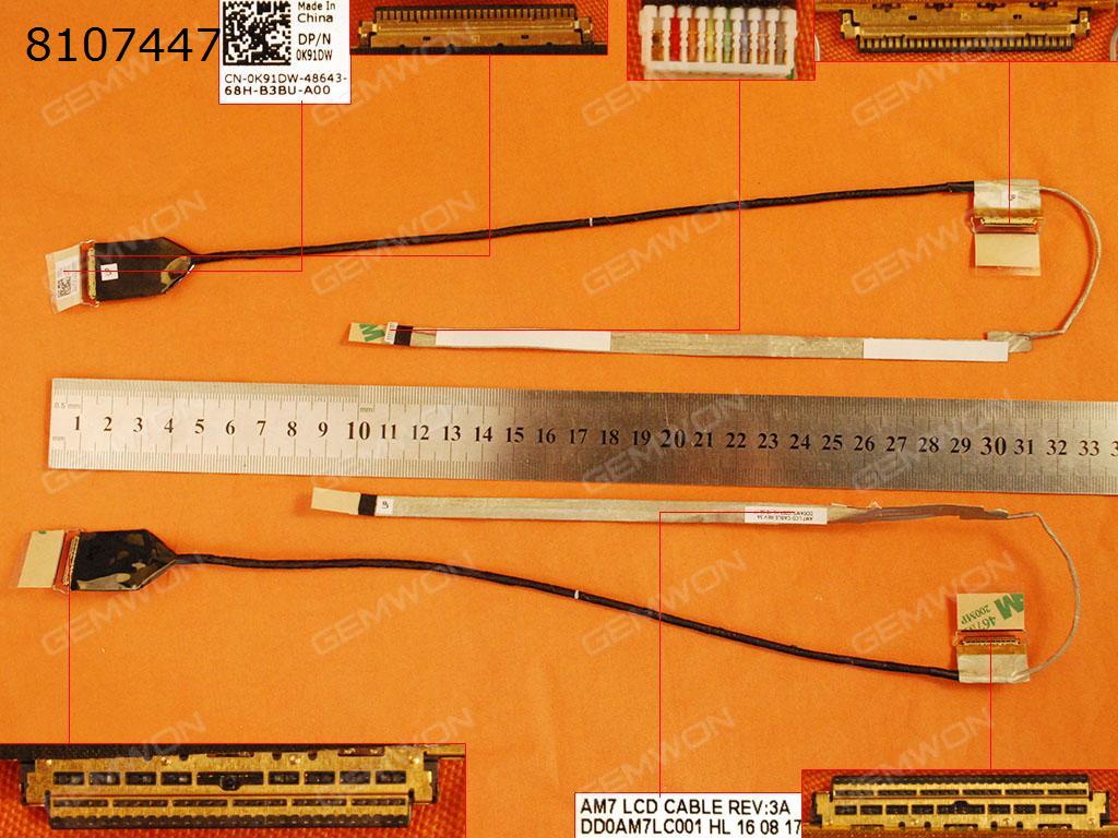 Picture of New LCD Display Screen Cable Replacement  For Dell 14-7447 7448 14P-1748 1548 14-7000