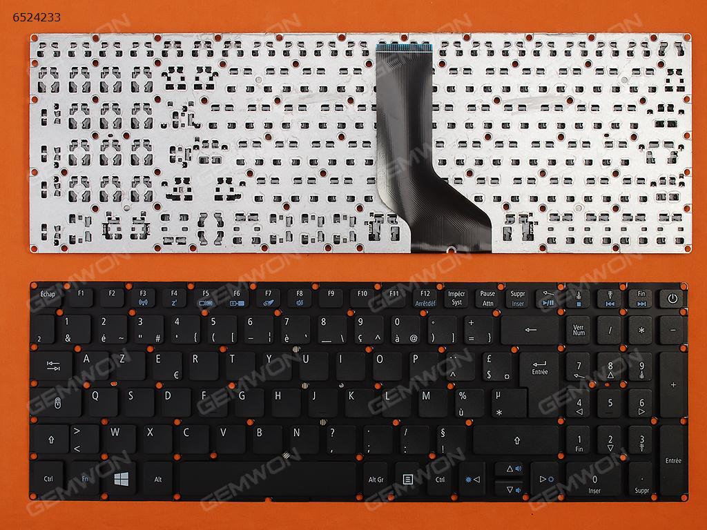 Picture of New Replacement Laptop Keyboard For Acer Aspire E5-722 E5-772 V3-574G E5-573T E5-573 E5-573G E5-573T E5-532G BLACK (Win 8) FR Layout