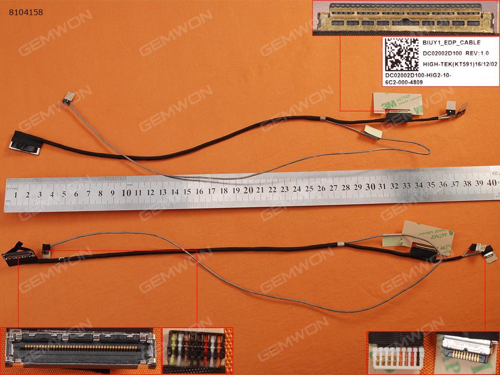 Picture of New LCD Display Screen Cable Replacement  For Lenovo Yoga 510-15ISK Flex 4 1580 Flex 4-1570,ORG