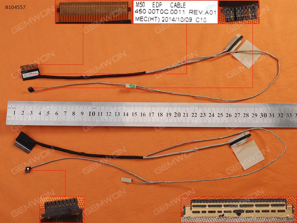 Picture of New LCD Display Screen Cable Replacement  For Lenovo M50 M50-70 EDP,ORG
