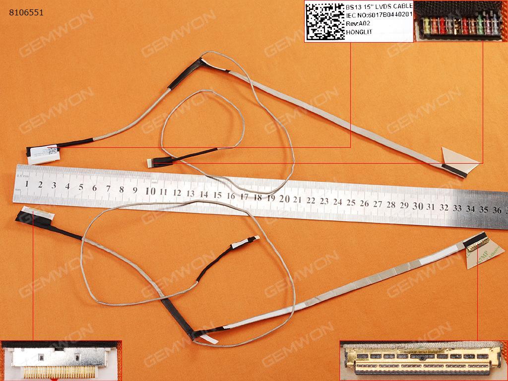 Picture of New LCD Display Screen Cable Replacement  For HP Probook 655 G1 650 G1