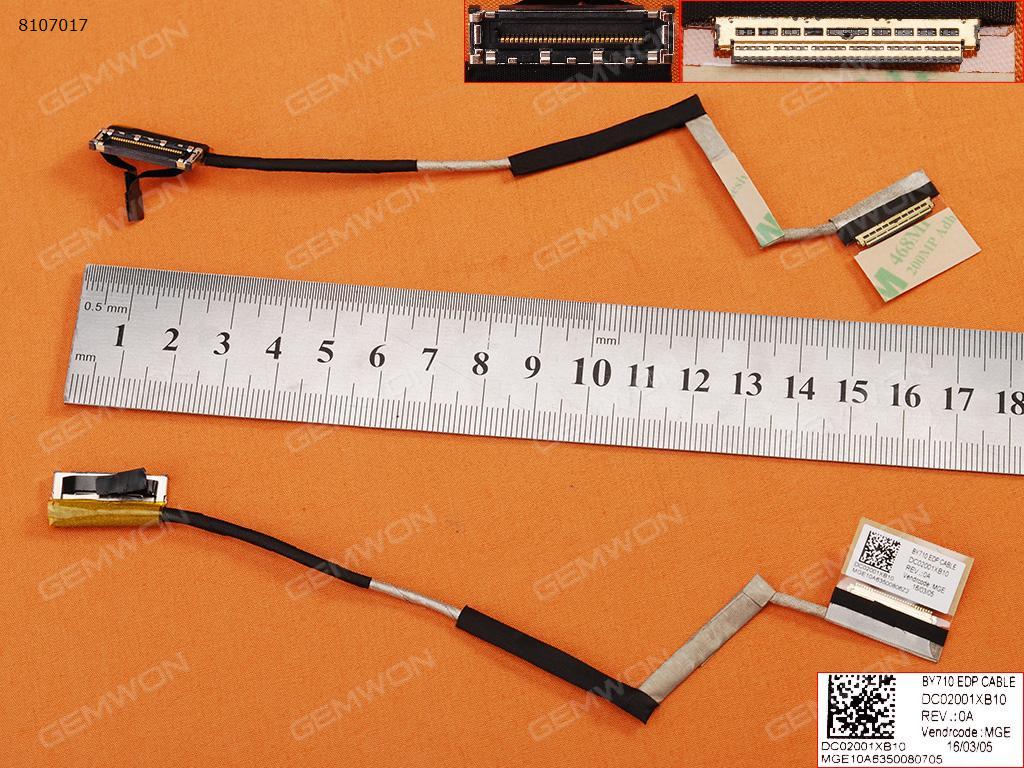 Picture of New LCD Display Screen Cable Replacement  For Lenovo IdeaPad Y700-17ISK Y700 Motherboard Interface 30Pin,LCD Screen Interface 30Pin，ORG