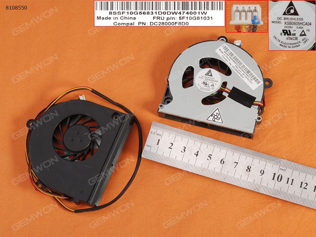 Picture of New Replacement CPU Cooling Fan For Toshiba Satellite P855 P855-S5200(Original) DC28000ARD0 KSB06105HB AB0705HX12BB00    MF60090V1-C263-S99 Layout