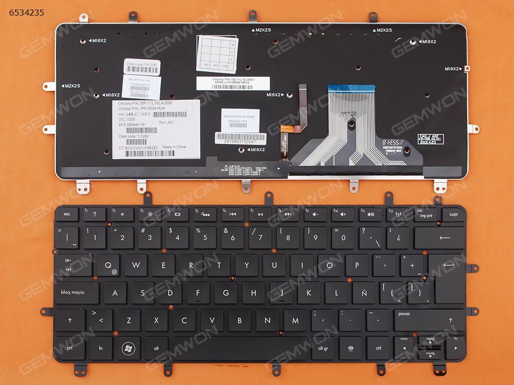 Picture of New Replacement Laptop Keyboard For HP ENVY Spectre XT Pro Ultrabook 13-2000 BLACK (Backlit) LA Layout