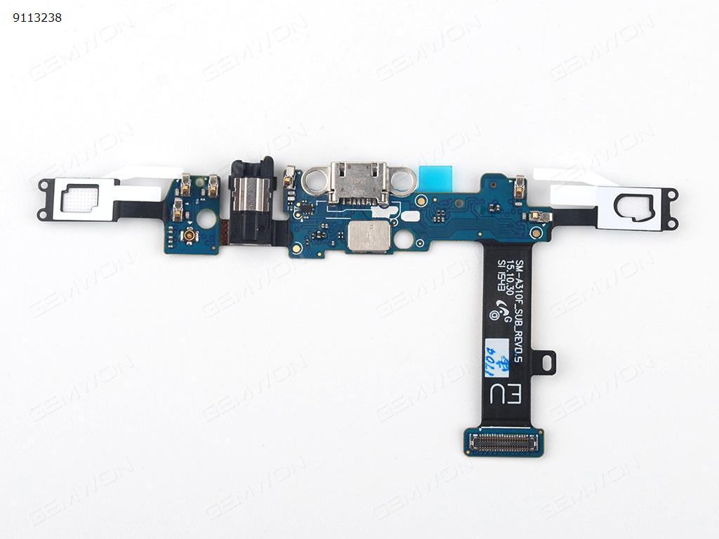 Picture of Charging Dock Port Connector with Flex Cable for Samsung Galaxy A310F