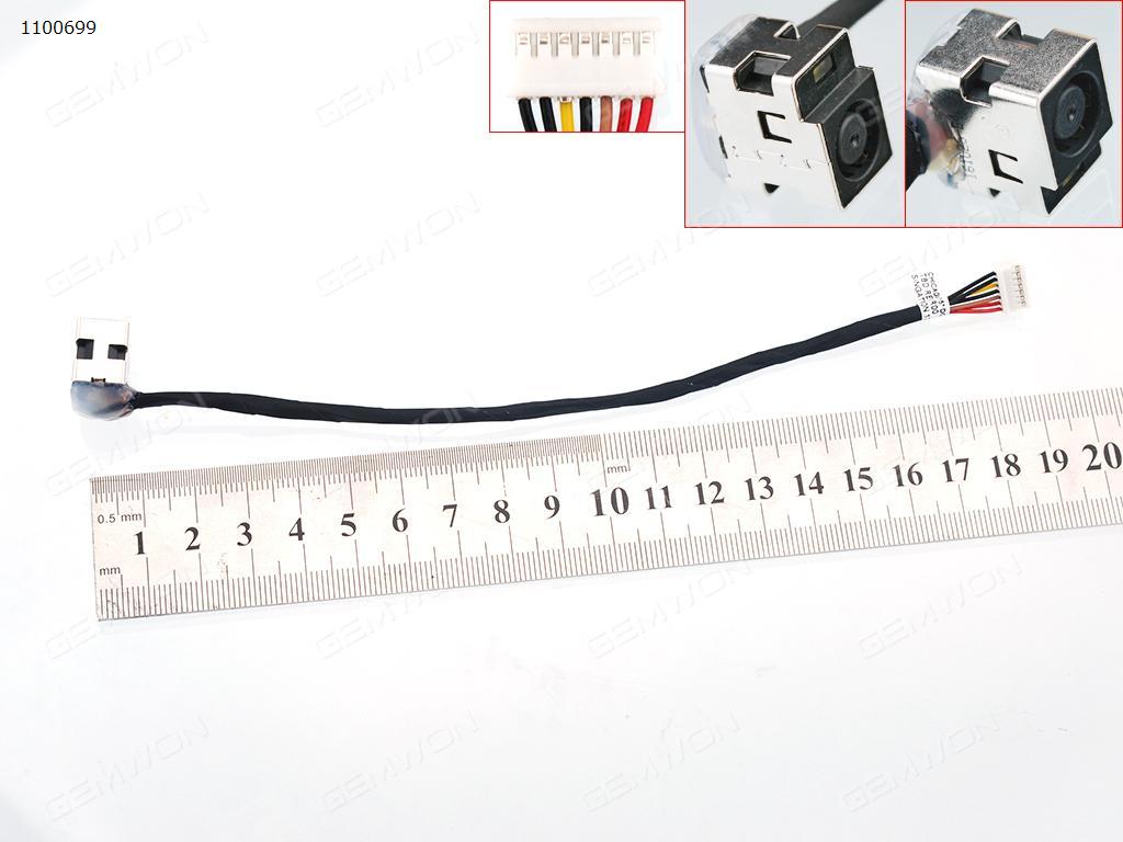 Picture of DC POWER JACK Harness Cable Plug IN Socket for HP 630 631 635 636 646121-001（with cable）