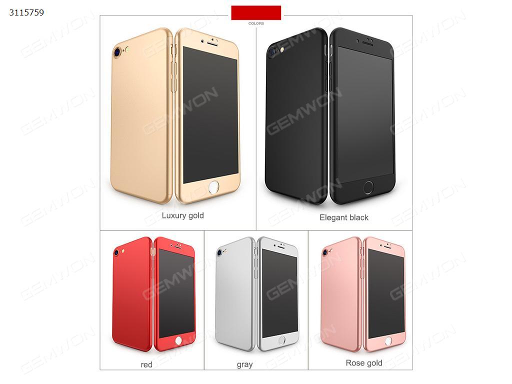 Picture of iPhone 7 Plus Package shell, 360 sets of protective cover for mobile phone cover hard shelled Scrub, Support the iPhone 7 Plus , black