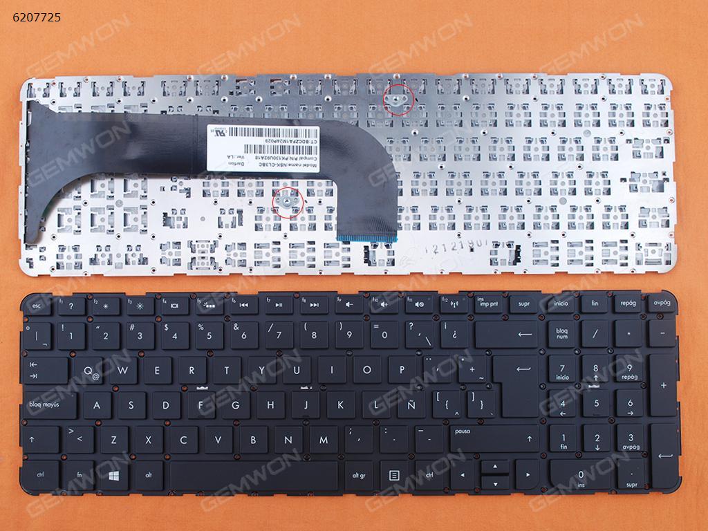 Picture of New Replacement Laptop Keyboard For HP M6-1000 BLACK(without FRAME,without foil,WIN8) LA Layout