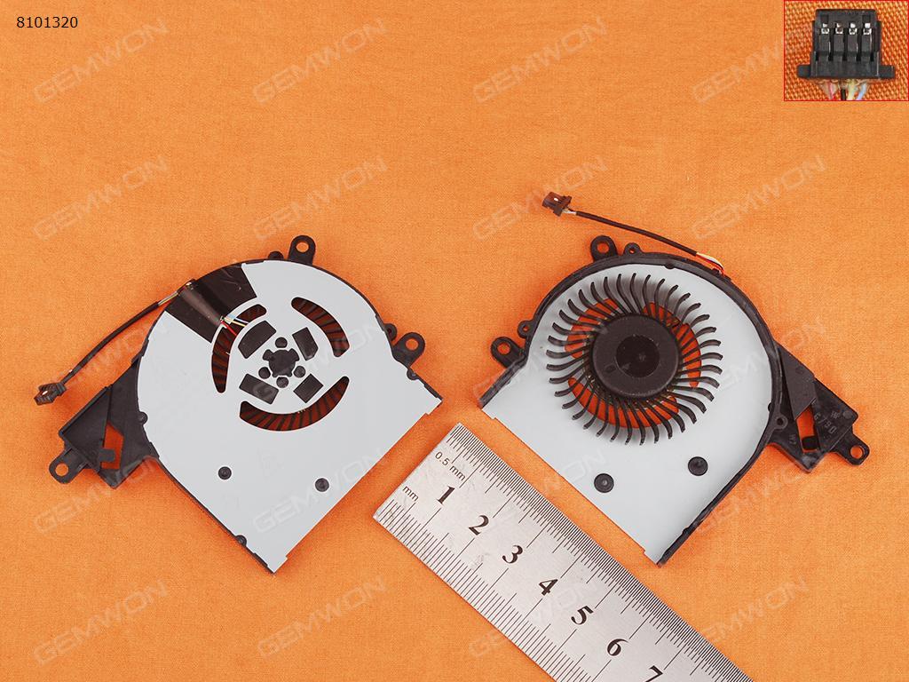 Picture of New Replacement CPU Cooling Fan For HP Pavlion X360 13-S020NR(Original) DFS400705PU0T    023.1003B.0001 Layout