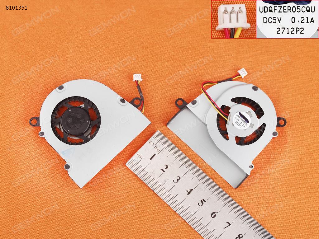 Picture of New Replacement CPU Cooling Fan For Lenovo Thinkpad X121 X130E E120 E125 E130 E135(Original) UDQFZER05CQU Layout