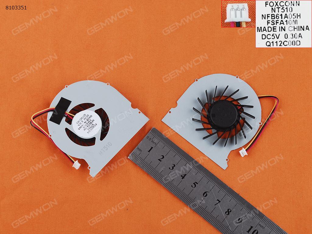Picture of New Replacement CPU Cooling Fan For Foxconn NT330i NT510 NT-510 NT410 NT425 NT435 NT-A3700 Haier mini2(Original) NFB61A05H Layout