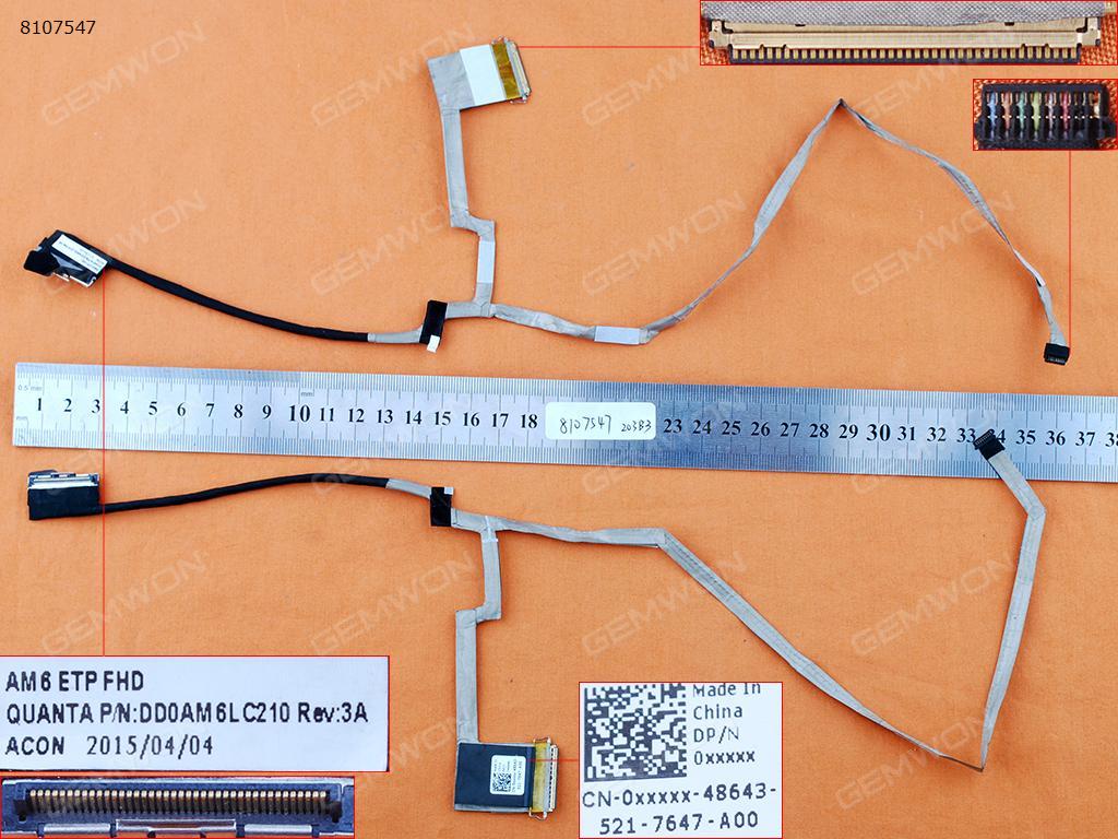 Picture of New LCD Display Screen Cable Replacement  For DELL Inspiron 15 7547 7548 15-7547 FHD，OEM