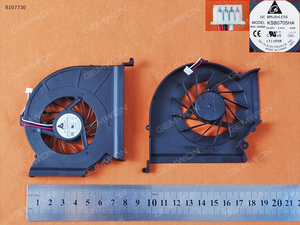Picture of New Replacement CPU Cooling Fan For Samsung R780 R770 R750 R730(Original) KSB0705HA Layout