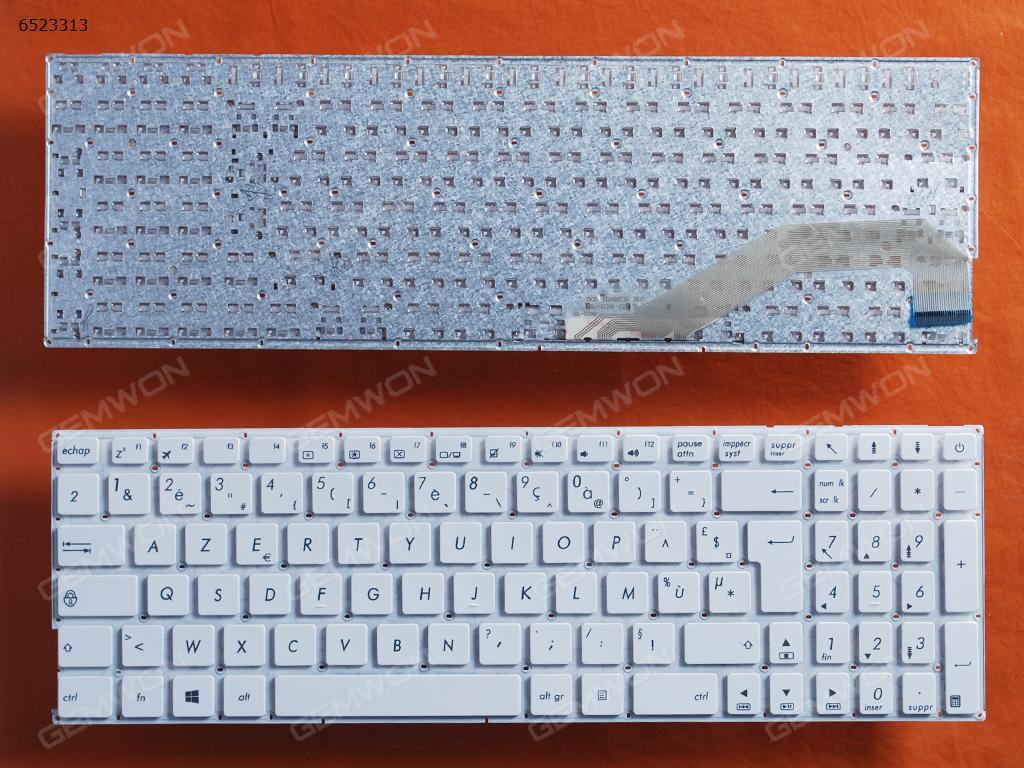 Picture of New Replacement Laptop Keyboard For ASUS X540 X540L WHITE(without FRAME,WIN8) FR Layout