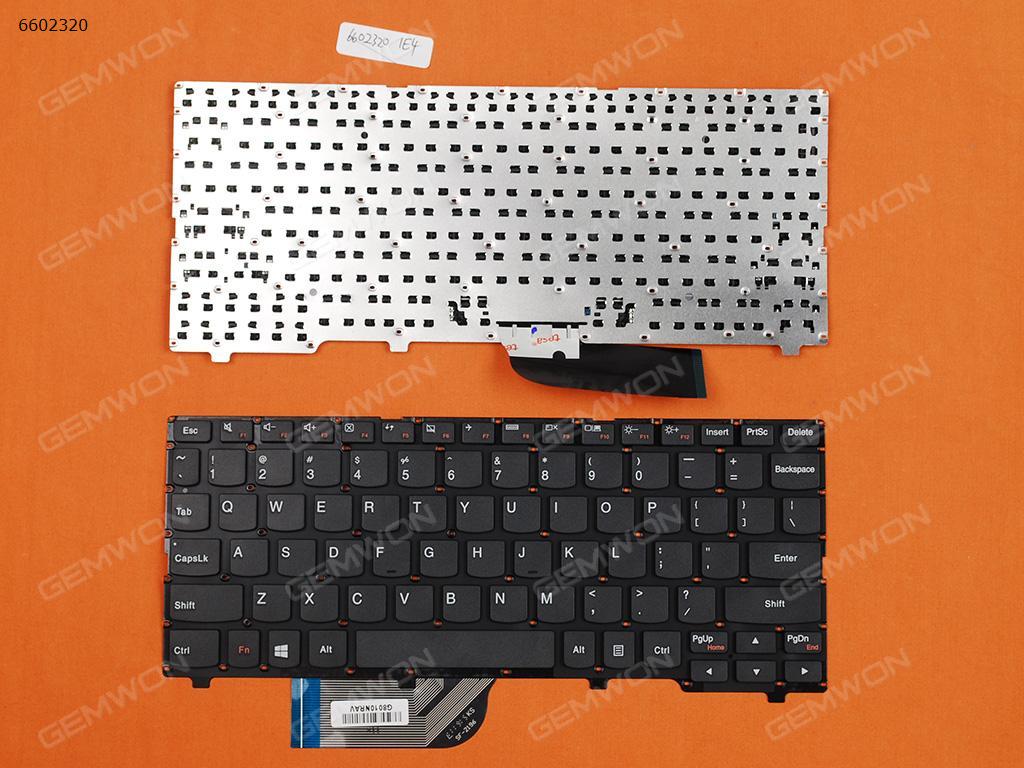 Picture of New Replacement Laptop Keyboard For LENOVO Ideapad 100S-11IBY BLACK WIN8 (Without FRAME) US Layout