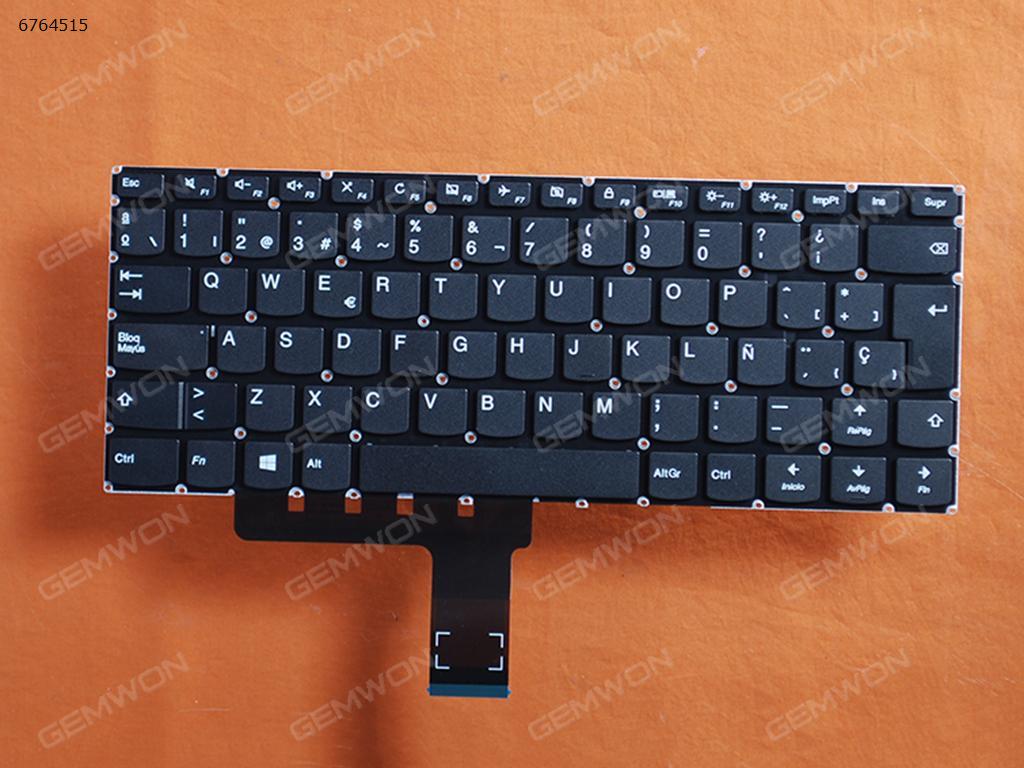 Picture of New Replacement Laptop Keyboard For LENOVO Ideapad 310-14 BLACK win8(Without FRAME) SP Layout