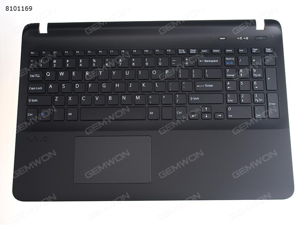 Picture of New Replacement Laptop Cover For New sony vaio Fit SVF152 SVF152C29M SVF152C29L us keyboard cover case touchpad