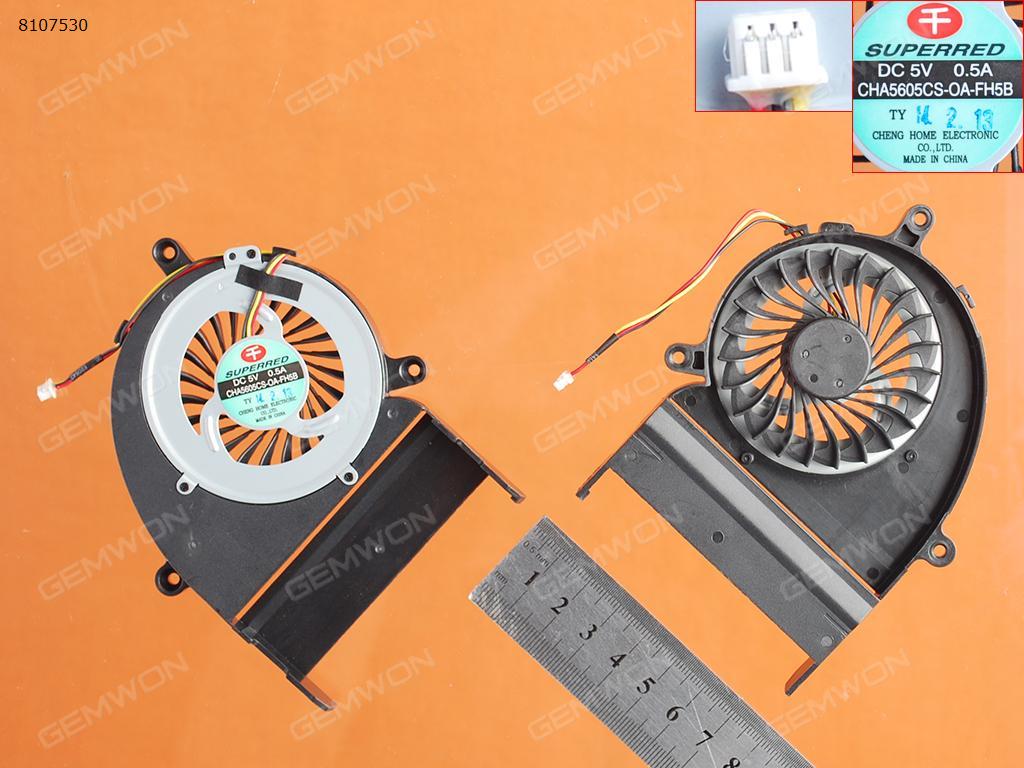 Picture of New Replacement CPU Cooling Fan For Fujitsu Siemens Lifebook A530 AH530(Original,version 2) CHA5605CS-OA-FH5B       CHA5605CS-OA-FH2 AD5605HX-JD3 Layout