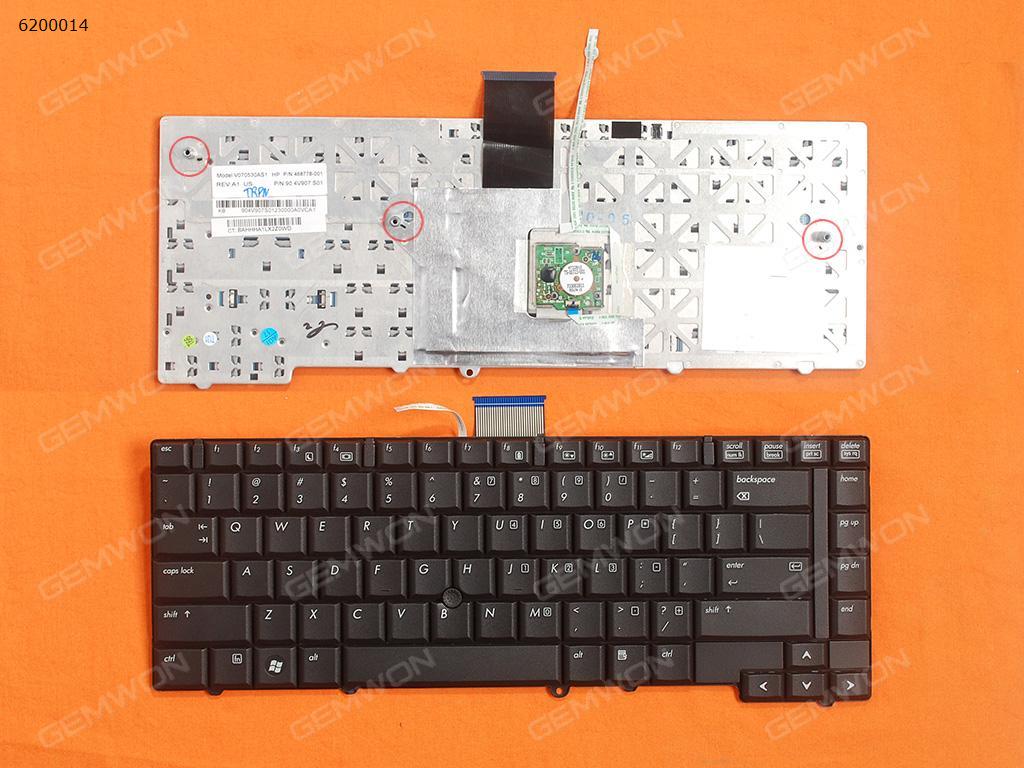Picture of New Replacement Laptop Keyboard For HP 6930P BLACK(With Point stick) US Layout