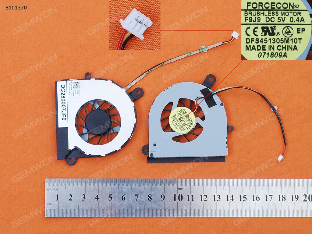 Picture of New Replacement CPU Cooling Fan For DELL Inspiron 13Z 1370(Original) DFS451305M10T DC280007JF0 Layout