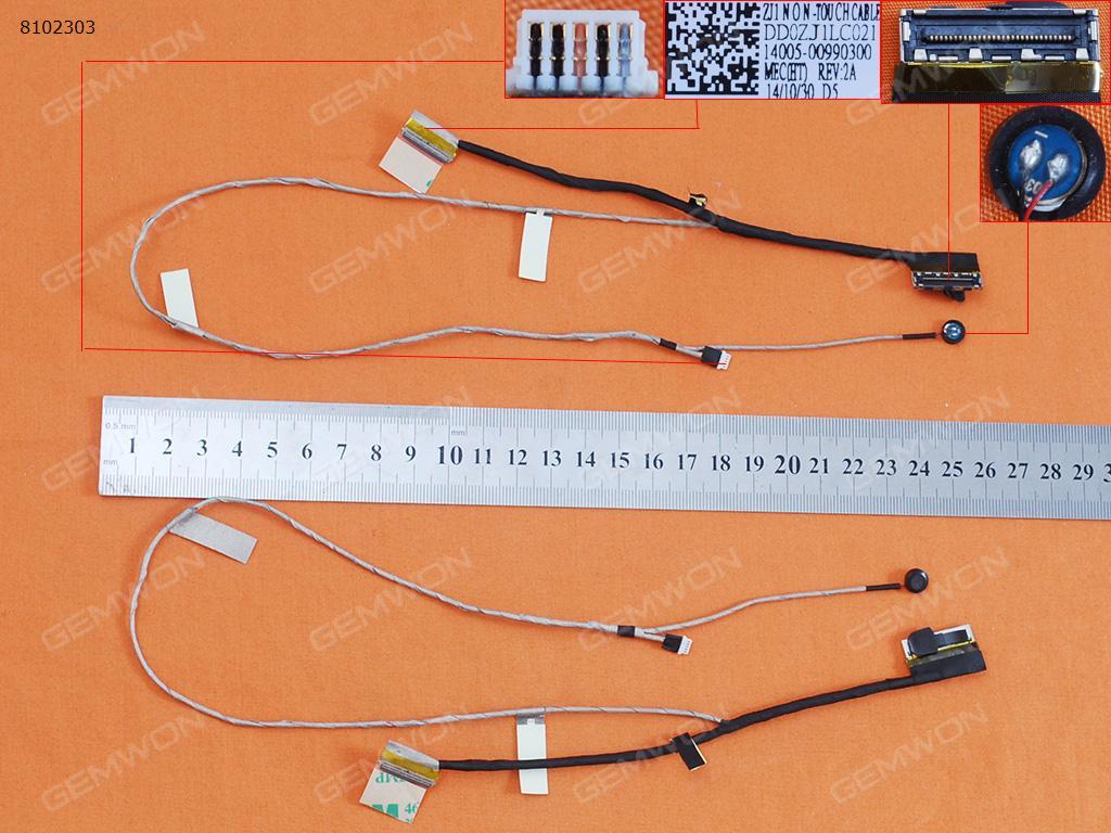 Picture of New LCD Display Screen Cable Replacement  For ASUS Vivobook S451 S451L S451LA S451LB S451LN A451,ORG