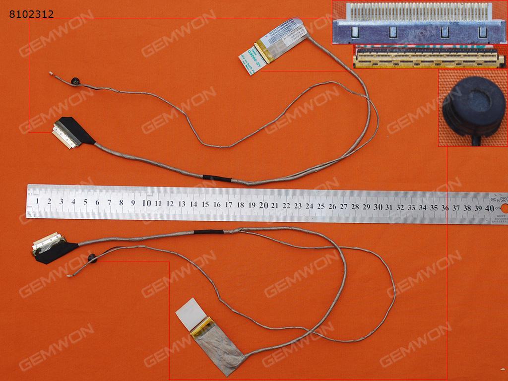 Picture of New LCD Display Screen Cable Replacement  For ASUS X75 X75U X75A X75SV X75VD F75A F75VD XJ4，ORG