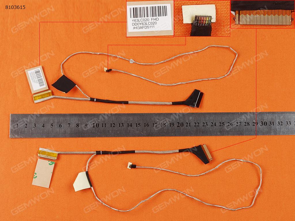 Picture of New LCD Display Screen Cable Replacement  For HP 15-U 15-U010DX 15-U011DX Envy X360