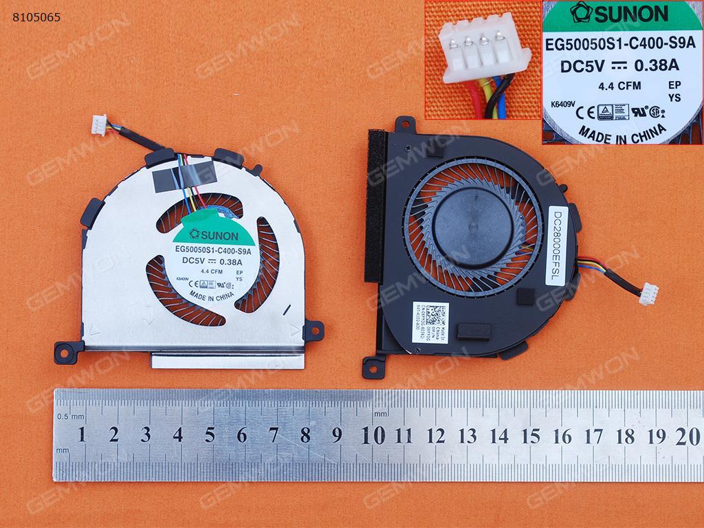 Picture of New Replacement CPU Cooling Fan For DELL Latitude E5450(Original) 06YYDG  EG50050S1-C400-S9A  DC28000EFSL Layout