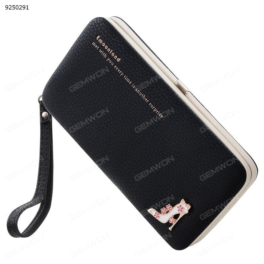 Picture of Ladies Clutch Purse Leather Card Holder Wallet Mobile Phone Wallet Multi Card Organizer Wallet for iPhone 7/7 Plus/6S/6S Plus/6/6 Plus/Galaxy S6/S6 Edge