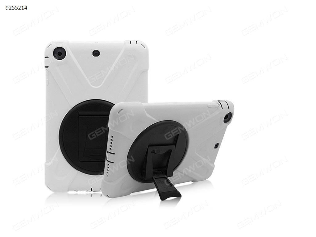 Picture of Safe Proof Screen Protector Cover Case for Apple IPad mini1/2/3, stand/ back/hand with 3 in 1,white