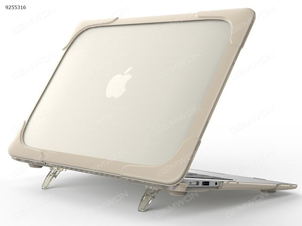 Picture of Macbook protective shell Air laptop Pro13 inch retina frosted transparent shell，Khaki