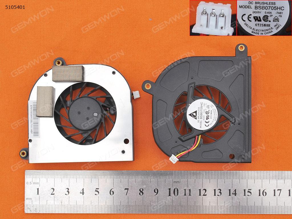 Picture of New Replacement CPU Cooling Fan For Toshiba Satellite P200 P205 X205(CPU,Original) BSB0705HC Layout