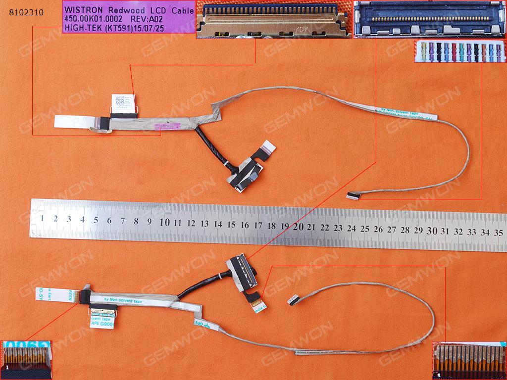 Picture of New LCD Display Screen Cable Replacement  For DELL Inspiron 11 3000 3147 3148 3157 3158 3132