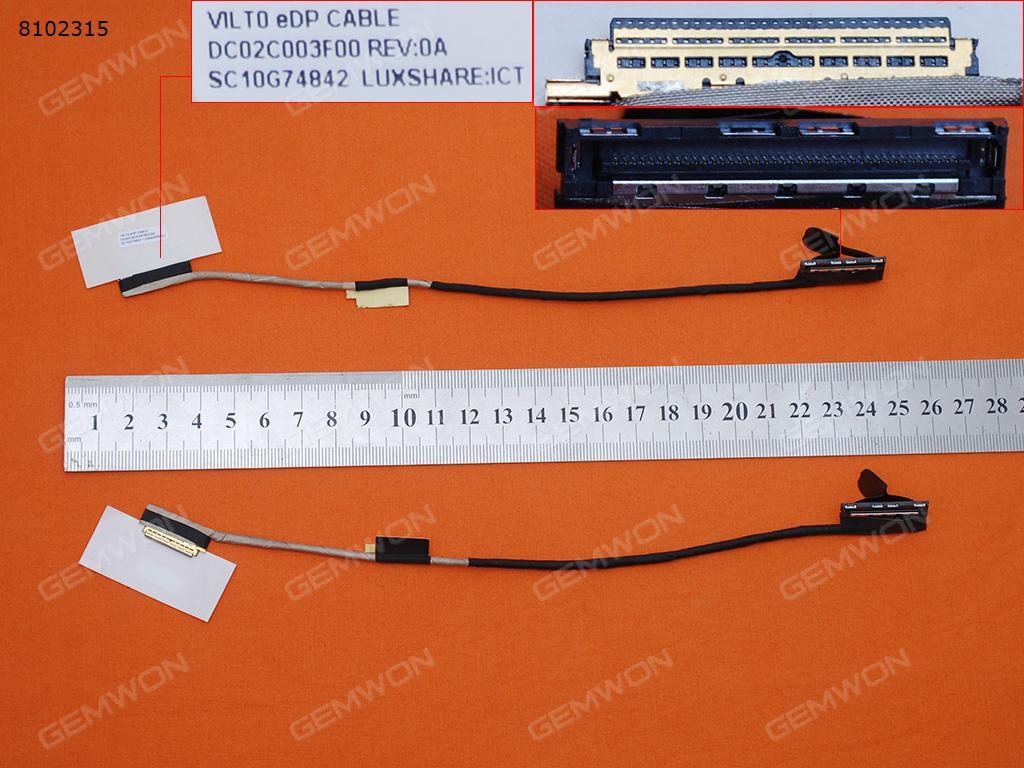 Picture of New LCD Display Screen Cable Replacement  For Lenovo Thinkpad T440S T450S，OEM