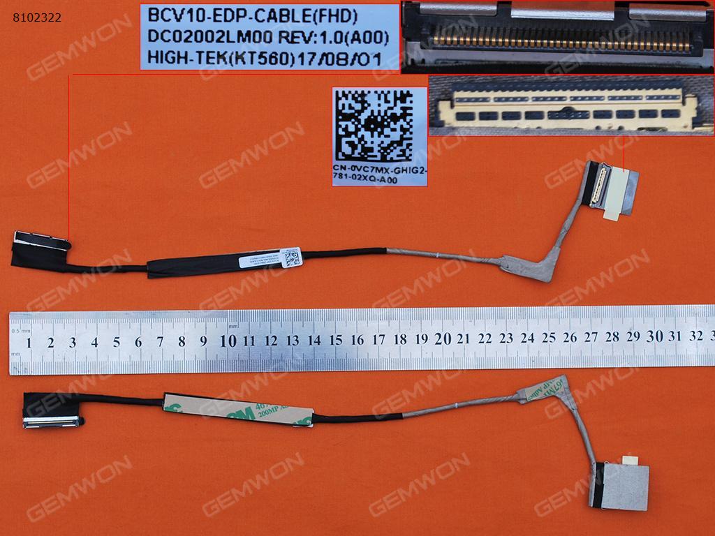Picture of New LCD Display Screen Cable Replacement  For DELL INSPIRON 15R 7566 7567 FHD,ORG