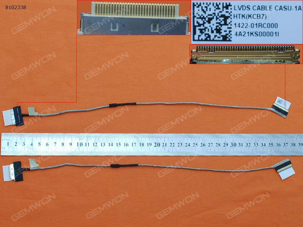 Picture of New LCD Display Screen Cable Replacement  For Toshiba L40 L40D L40D-A c40-B L45D-B C45-b CASU-1A 40Pin，ORG