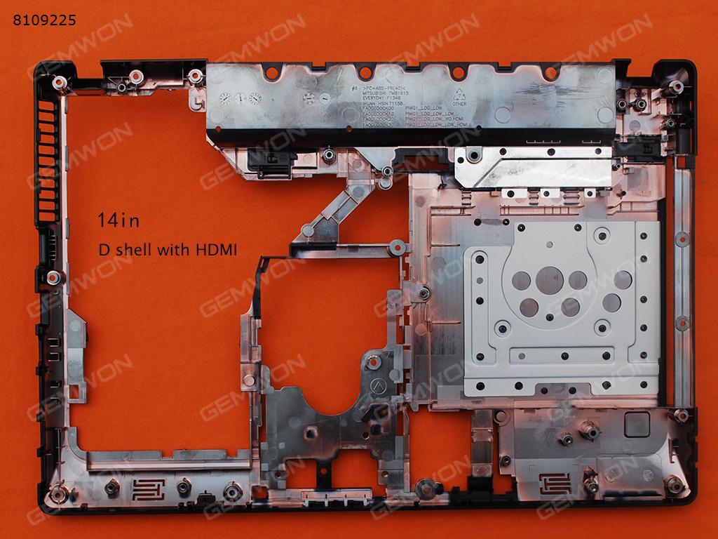 Picture of New Replacement Laptop Cover For New Bottom Base Cover Palmrest Upper Case For Lenovo G470 G475 With HDMI